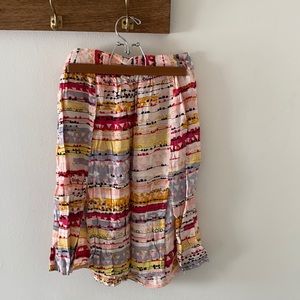 Abstract double slit skirt